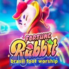 brasil foot worship